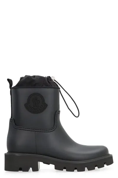 Moncler Boots In Black