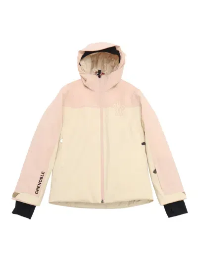 Moncler Kids' Bouvreuil Jacket In Beige