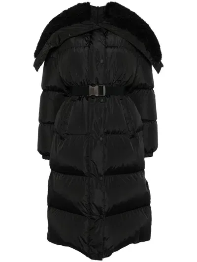 Moncler Bruneaux Coat In Black