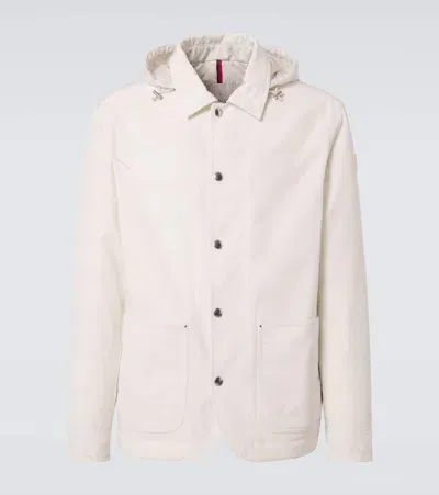 Moncler Buffaure Overshirt In White