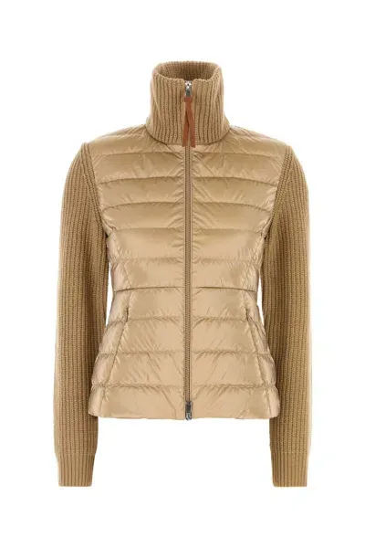 Moncler Knitwear In Brown