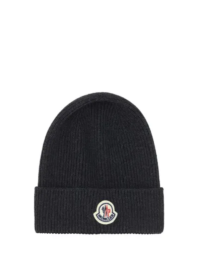 Moncler Cappello Beanie In Multicolour