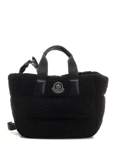 Moncler Caradoc Padded Tote Bag In Black