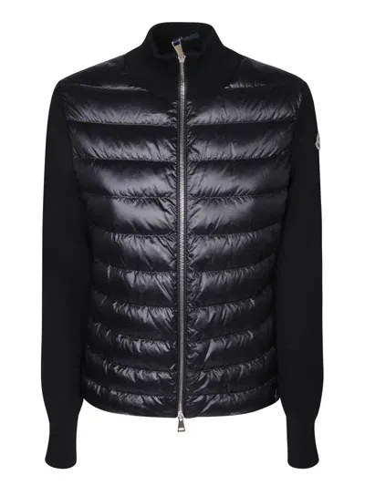 Moncler Cardigans In Black