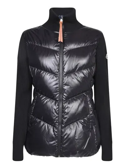 Moncler Cardigans In Black