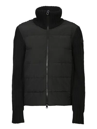 Moncler Cardigans In Black