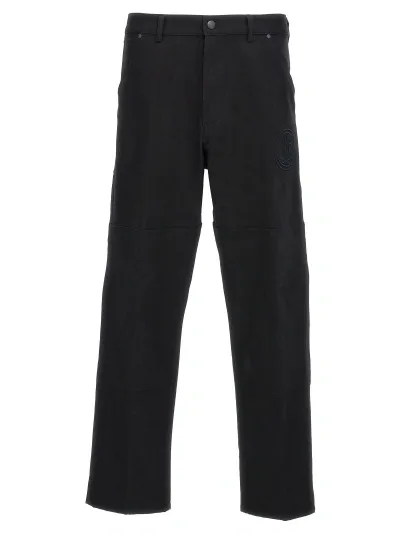 Moncler Carpenter Pants In Black