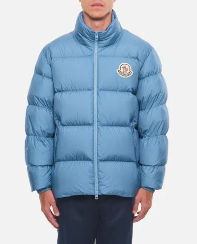 Moncler Citala Nylon Down Jacket In Blue