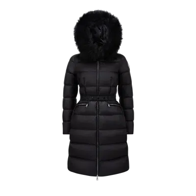 Moncler Collection Doudoune Longue Boedic In Black