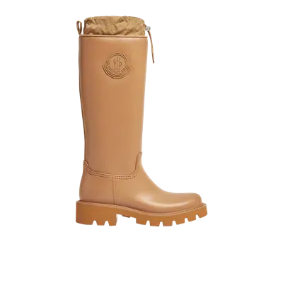 Moncler Collection Bottes De Pluie Kickstream In Brown