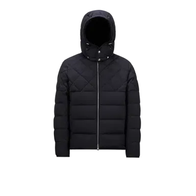 Moncler Collection Cecaud Short Down Jacket Blue