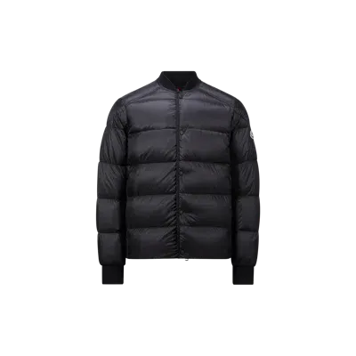 Moncler Collection Doudoune Courte Bazena In Noir