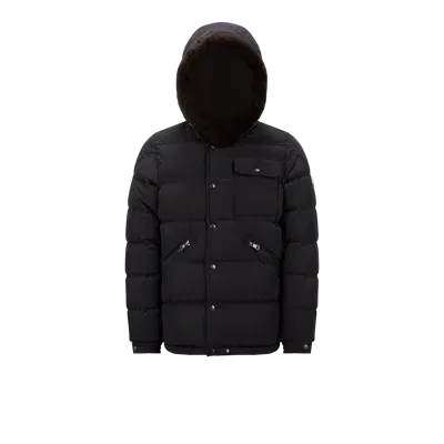 Moncler Collection Doudoune Courte Marcelettes In Blue