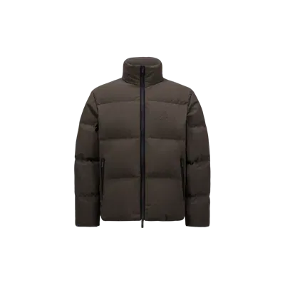 Moncler Collection Doudoune Courte Misonet In Brown