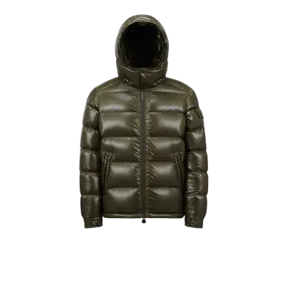 Moncler Collection Doudoune Courte Moncler Maya In Green