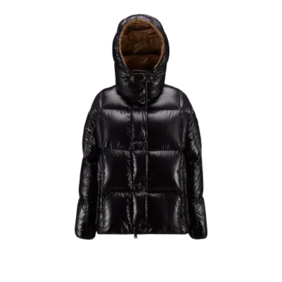 Moncler Collection Parana Short Down Jacket, Women, Black, Size: 5