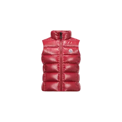 Moncler Kids' Doudoune Sans Manches Ghany In Red