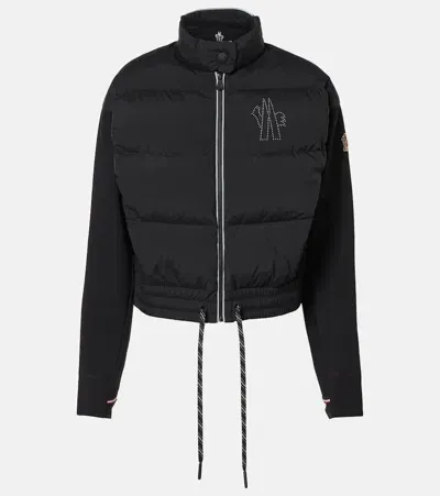 Moncler Down Jacket In Black