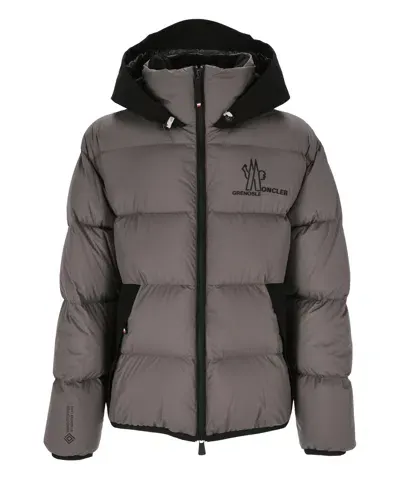 Moncler Down Jacket In Grey