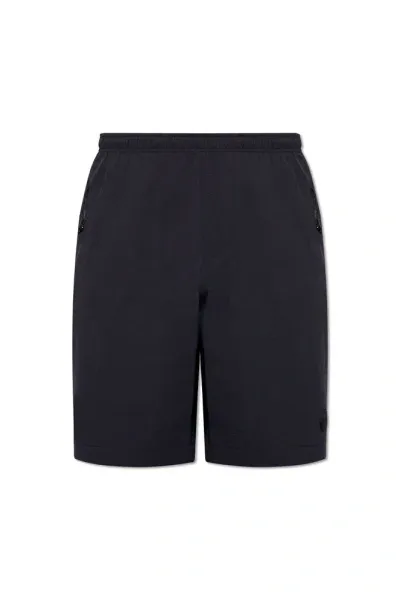 Moncler Elasticated Waist Shorts In Black