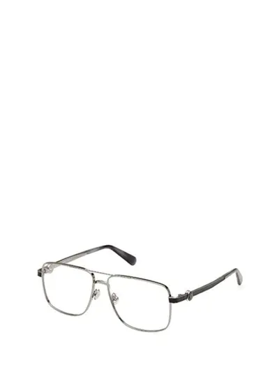 Moncler Eyeglasses In Shiny Anthracite