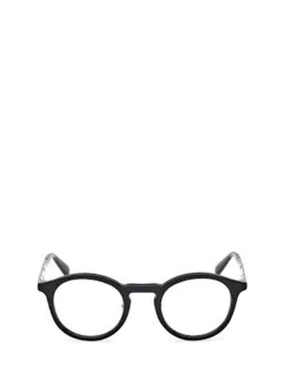 Moncler Eyeglasses In Shiny Black