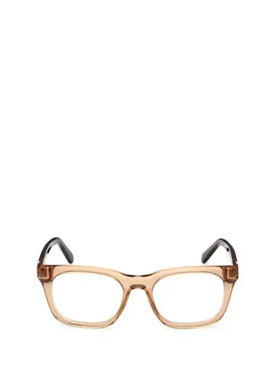 Moncler Eyeglasses In Shiny Brown