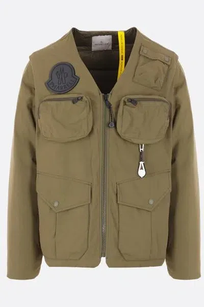 Moncler Genius Coats In Green