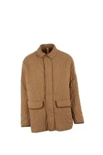 Moncler Genius Outerwears In Open Brown