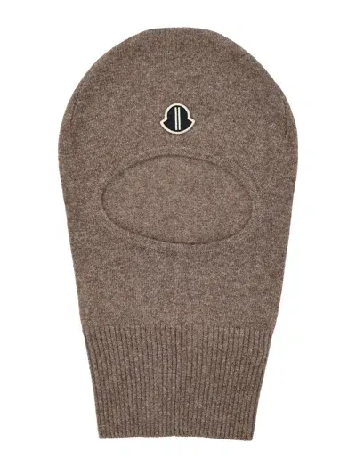 Moncler Genius Knit Skull In Brown