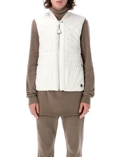 Moncler Genius Megapenta Flight Vest In White