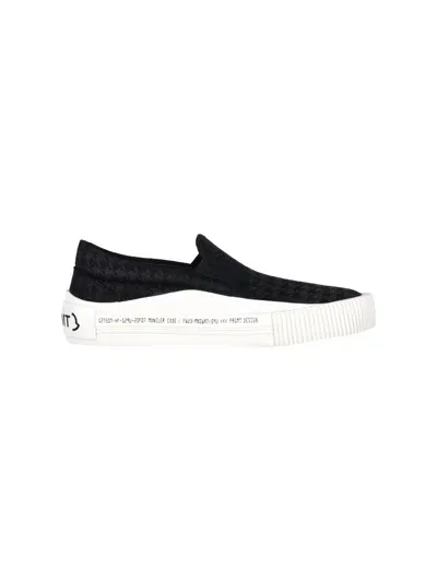 Moncler Genius X Frglast "vulcan" Sneakers In Black