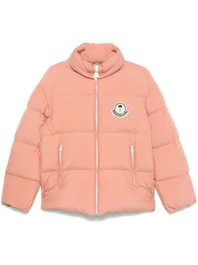 Moncler Genius X Palm Angels Rodman Steppjacke In Pink