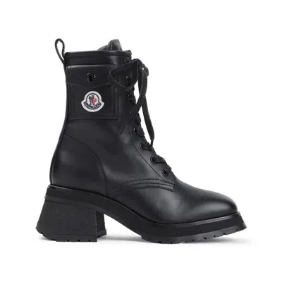 Moncler Gigi Pocket Ankle Boots In Black