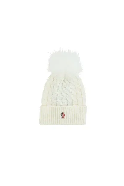 Moncler Grenoble Beanie In White