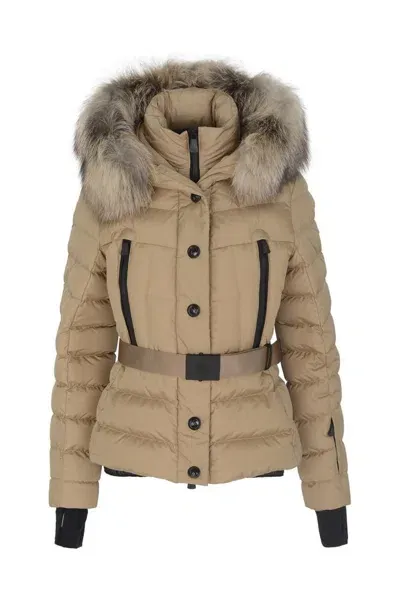 Moncler Grenoble Womens Beverley Jacket In Taup