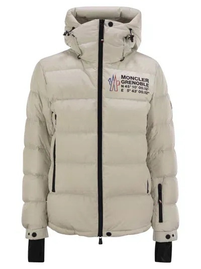 Moncler Grenoble Isorno Short Down Jacket In White