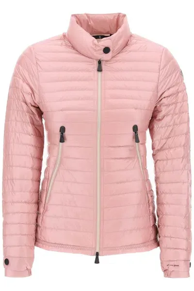 Moncler Pontaix Short Down Jacket In Pink