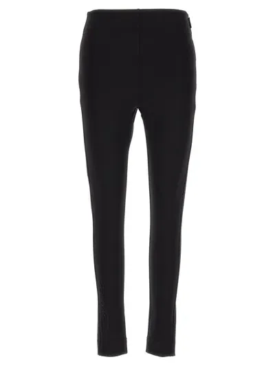 Moncler Grenoble Logo Tech Leggings In Black