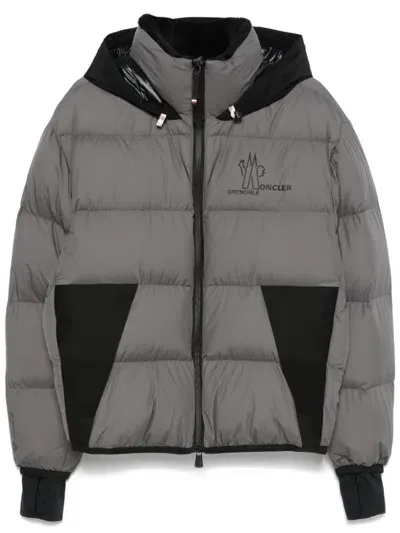 Moncler Marcassin Jacket In Grey