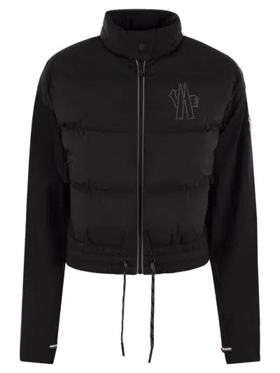 Moncler Grenoble Padded Offigan In Black