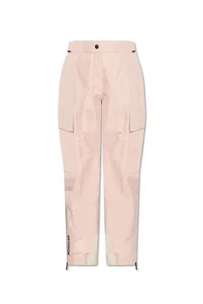 Moncler Padded Gore-tex Ski Pants In Pink