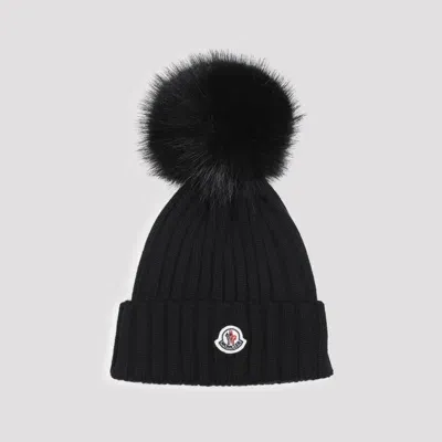 Moncler Hat In Black