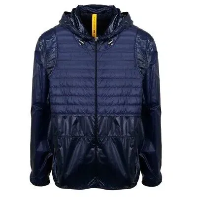 Pre-owned Moncler Herren Bomber 1a0001653029 766 Jacke In Blau