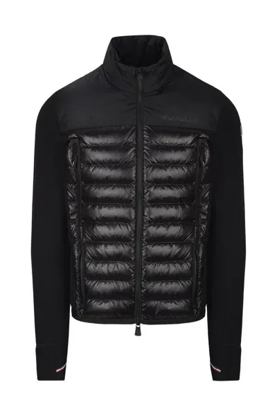 Moncler Grenoble Hybrid Ski Jacket In Black