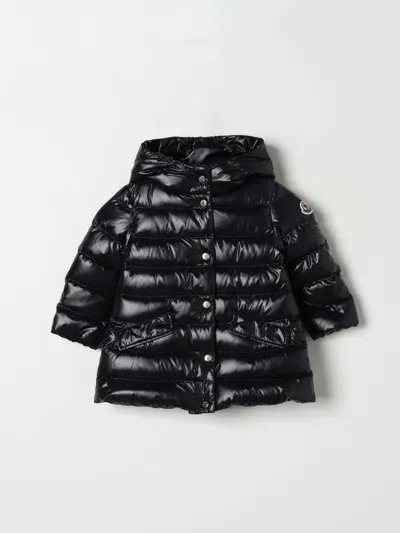 Moncler Babies' Jacket  Kids Color Blue In Black