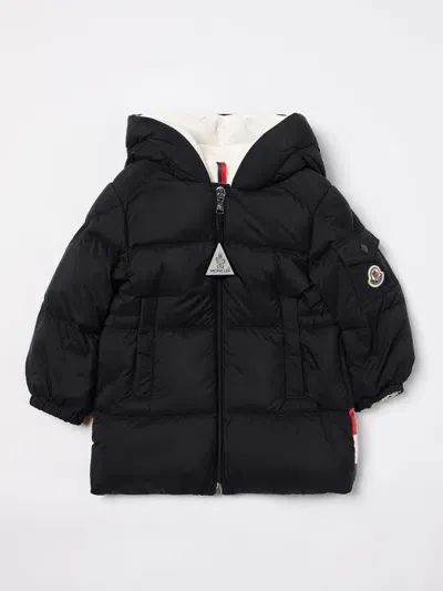 Moncler Babies' Jacket  Kids Color Blue In Black