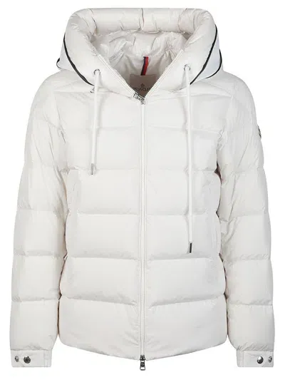 Moncler Cardere Quilted Nylon Down Jacket In White