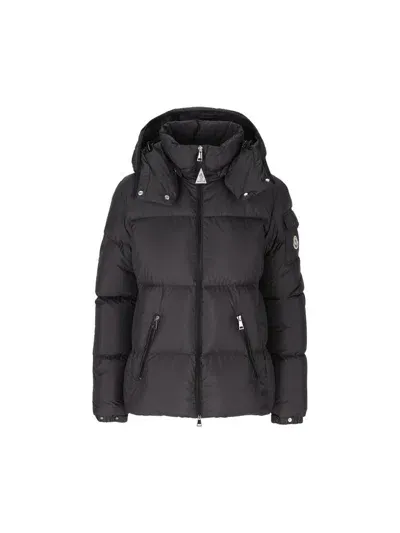 Moncler Jackets In Black