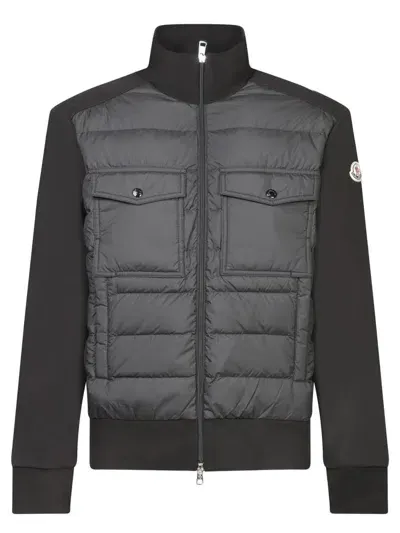 Moncler Jackets In Black